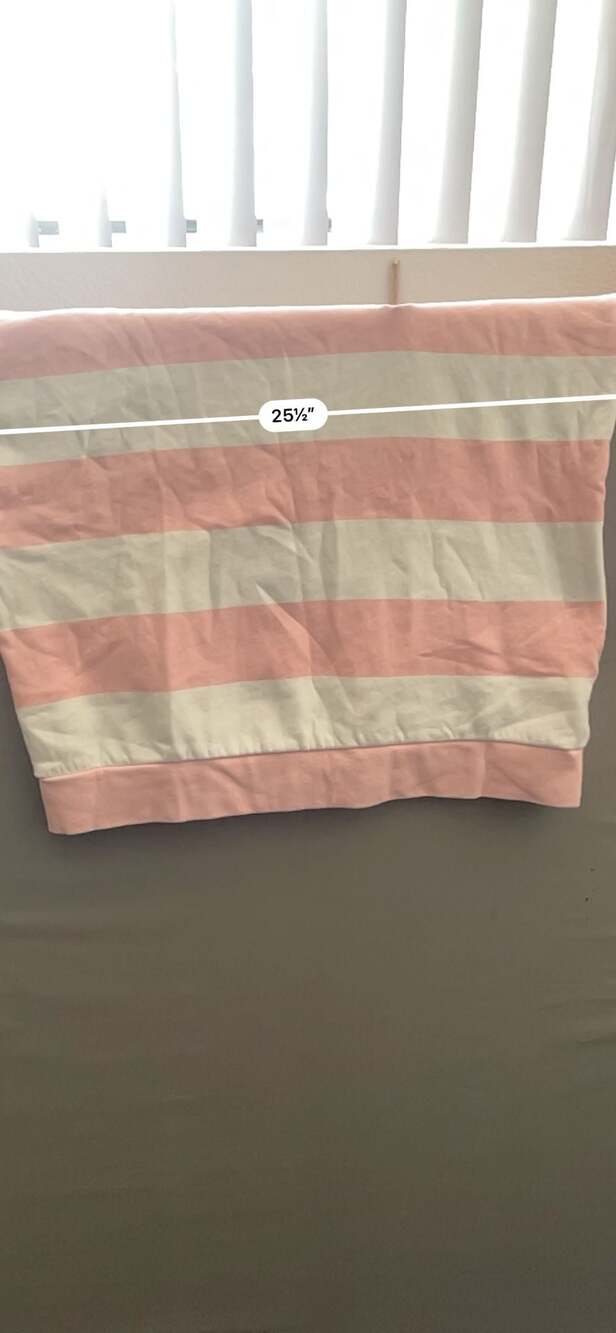 Disney Our Universe The Aristocats Marie Pink and White Striped Sweatshirt - Picture 6 of 7